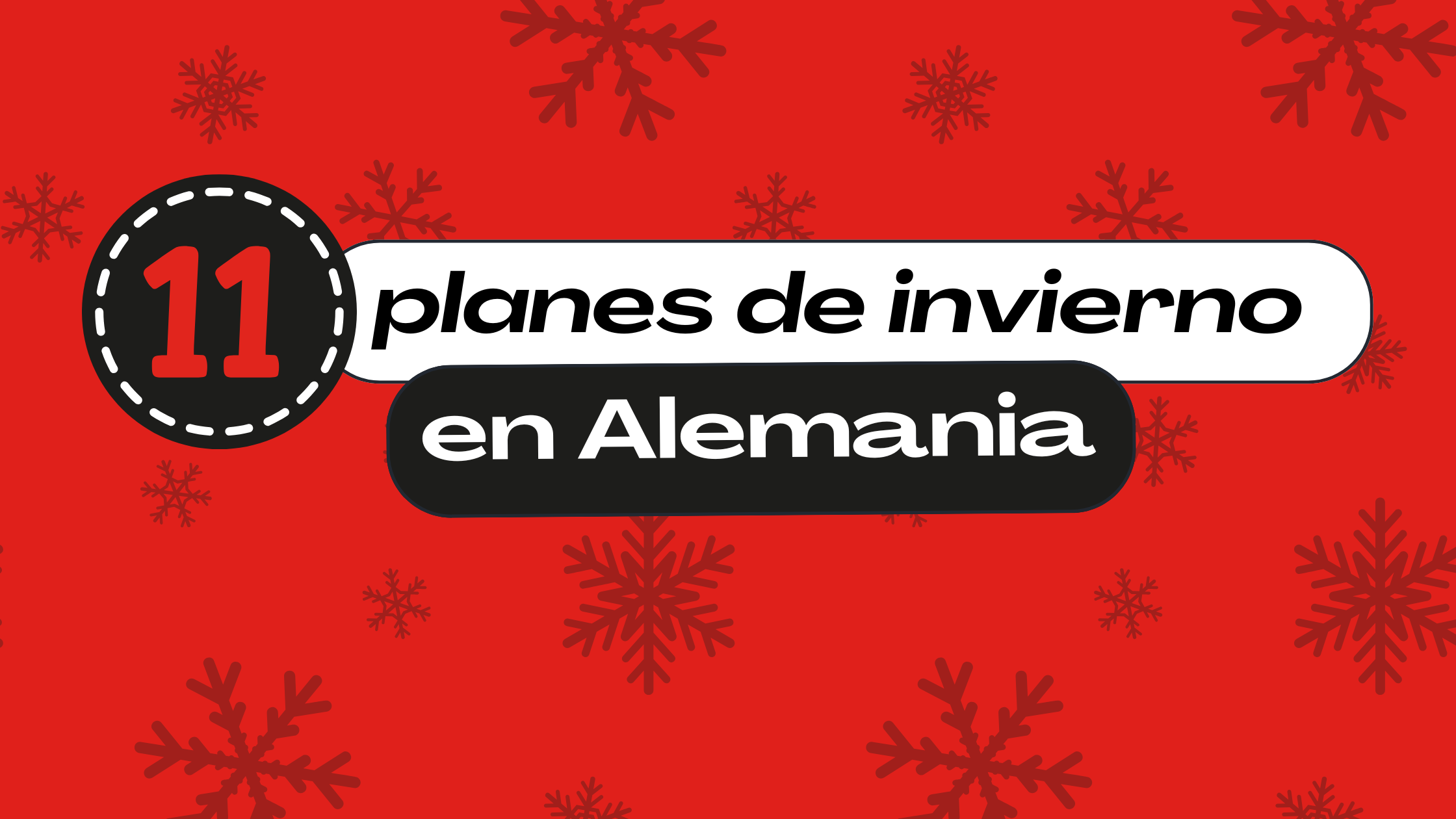 11 planes de invierno en Alemania