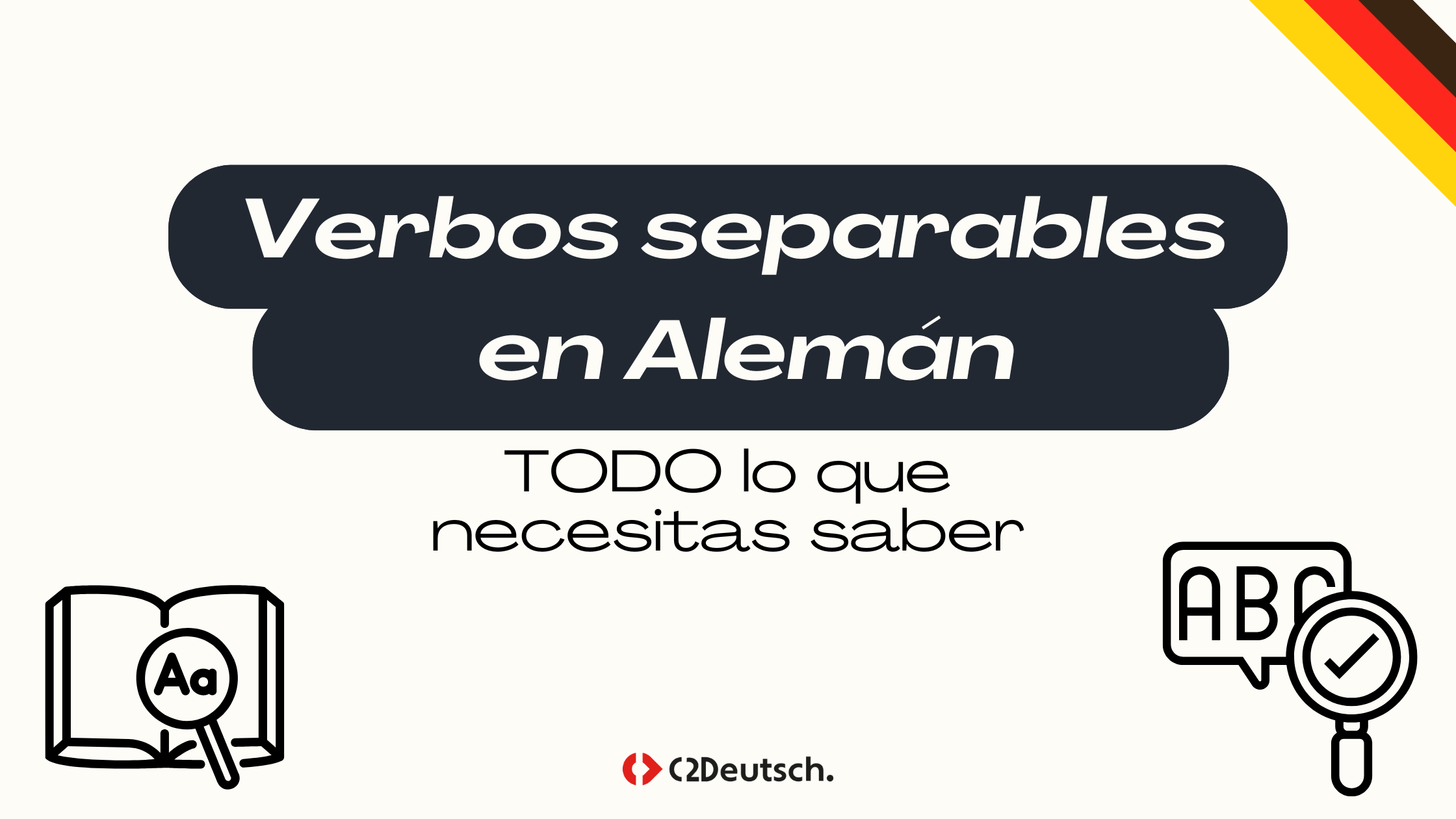 Verbos separables en alemán