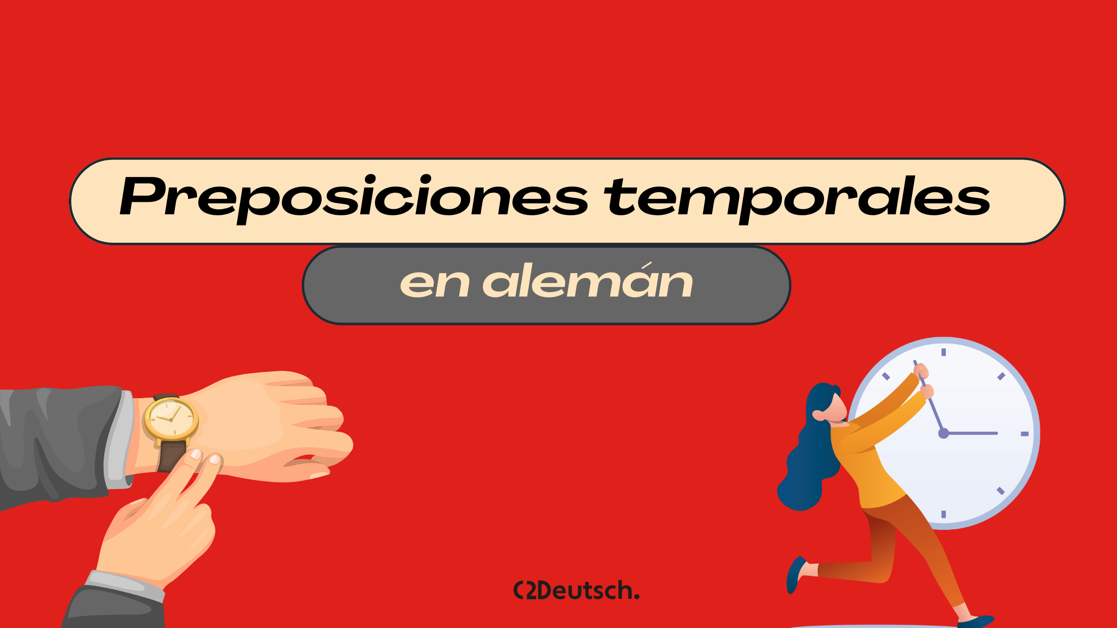 Preposiciones temporales en alemán