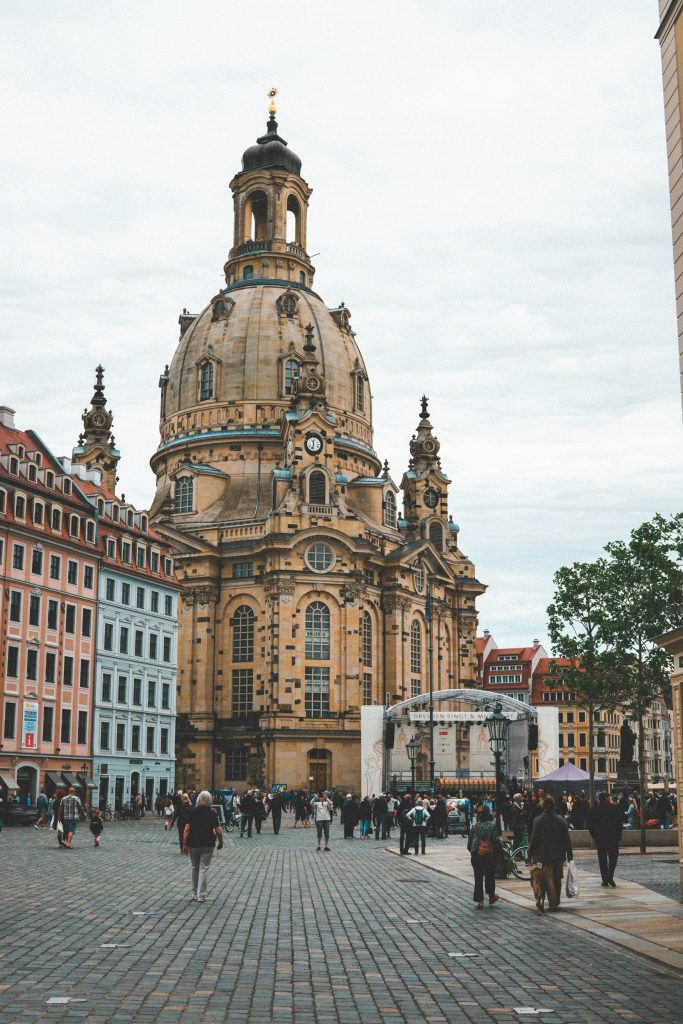 Ciudad de Dresden en Alemania