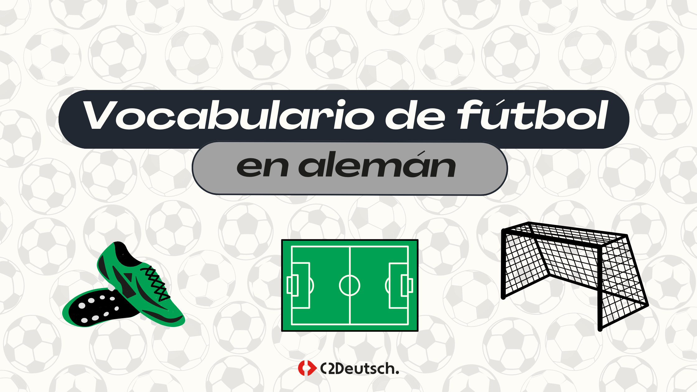 Vocabulario de fútbol en alemán