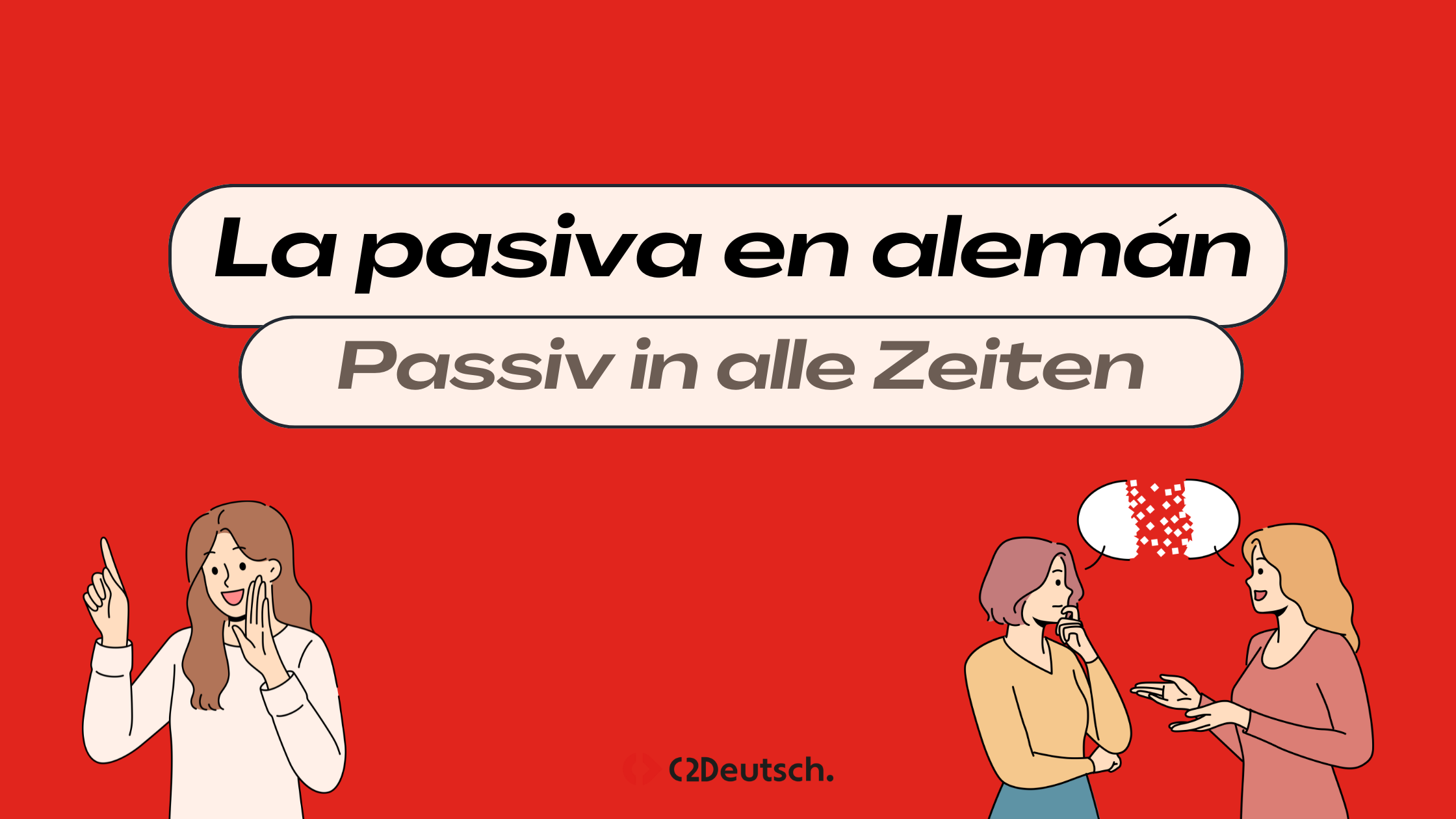 Pasiva en alemán. Passiv in alle Zeiten