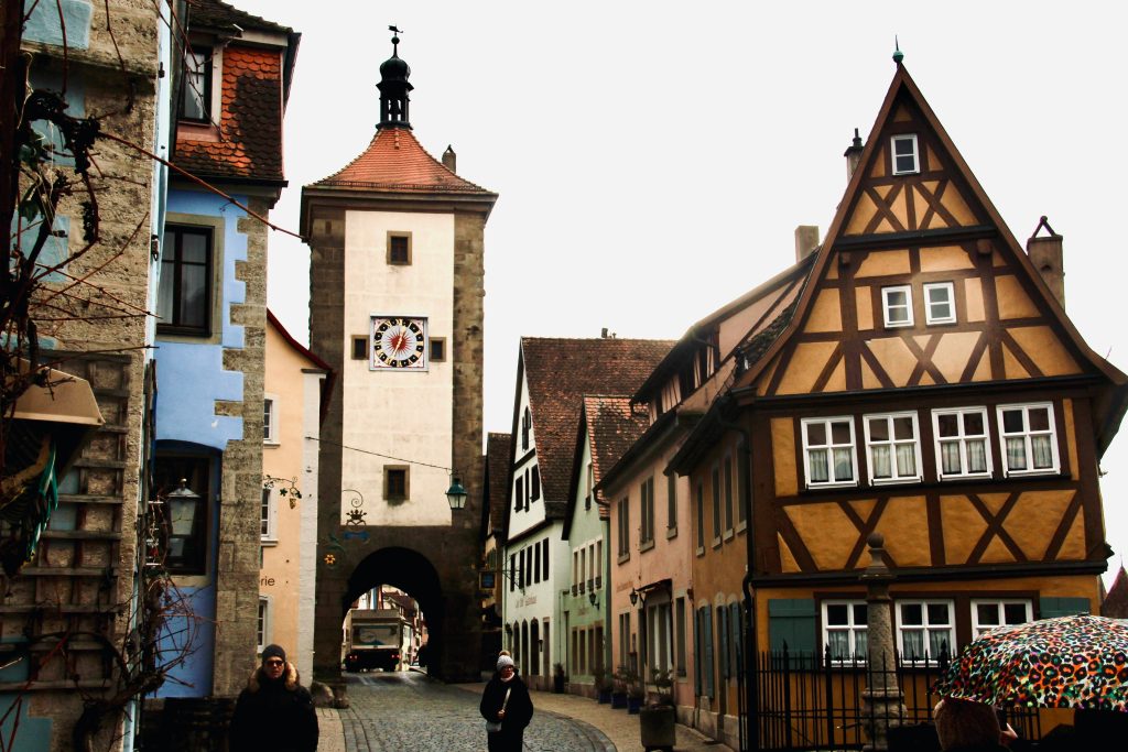 Plönlein en Rothenburg Ob der Tauber - Pueblos más bonitos de Baviera