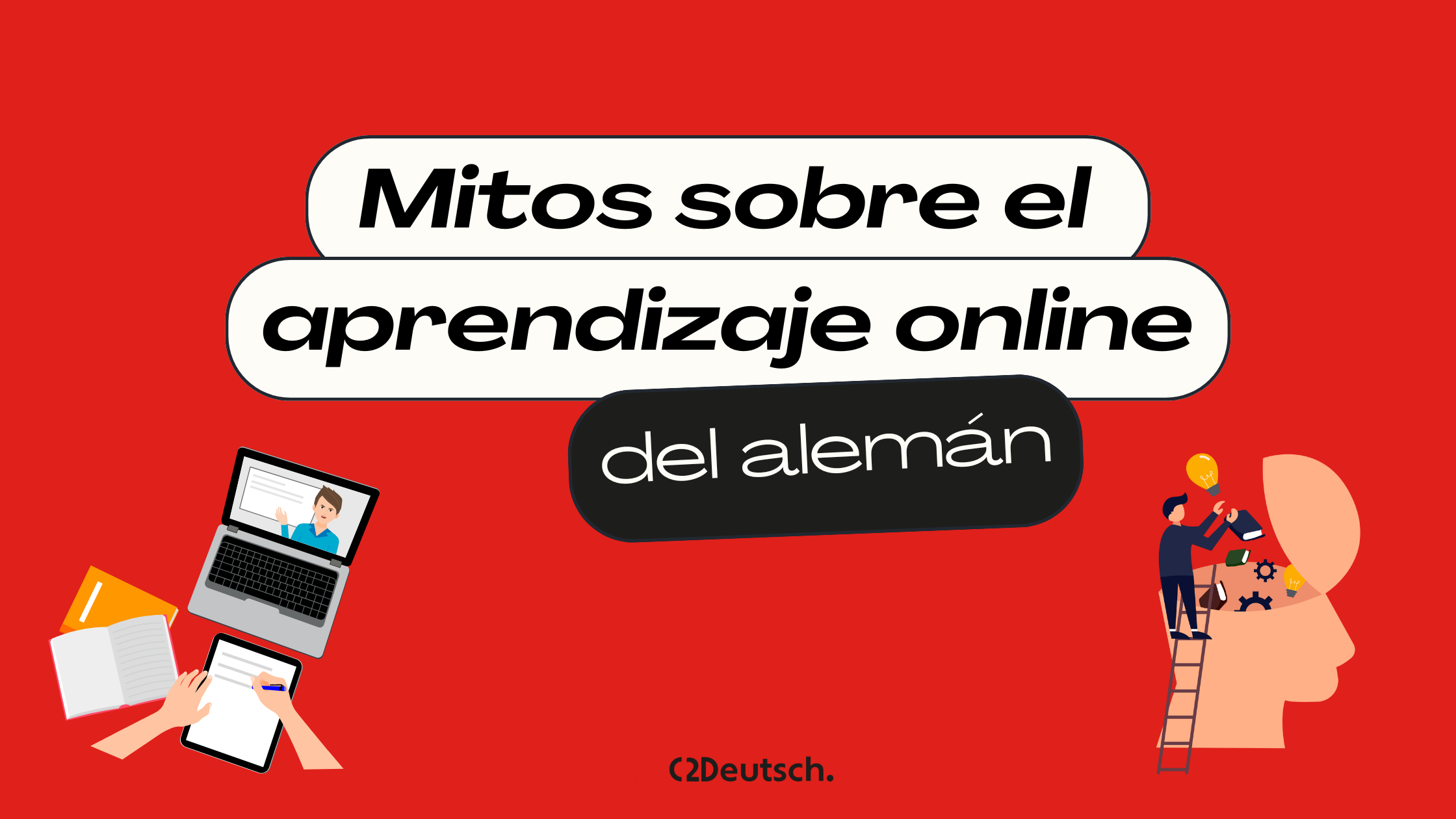 Mitos sobre el aprendizaje online de alemán