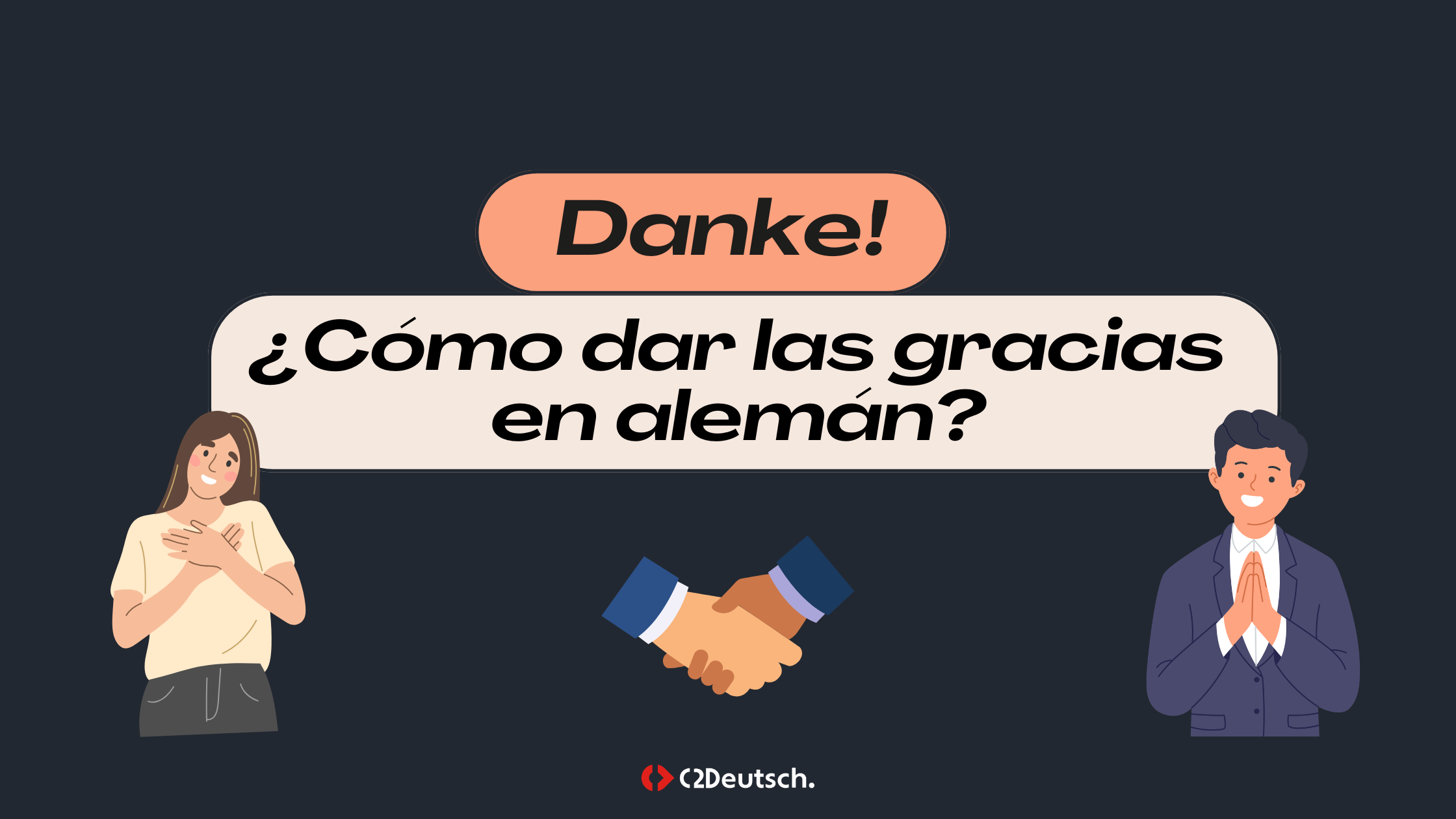 Gracias en alemán - Danke