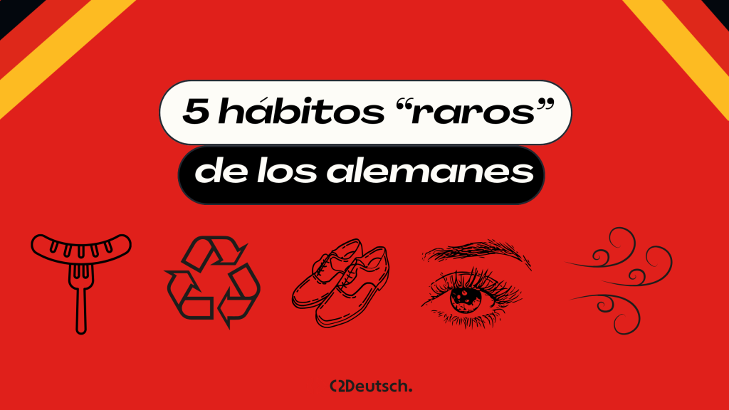 Hábitos raros de los alemanes